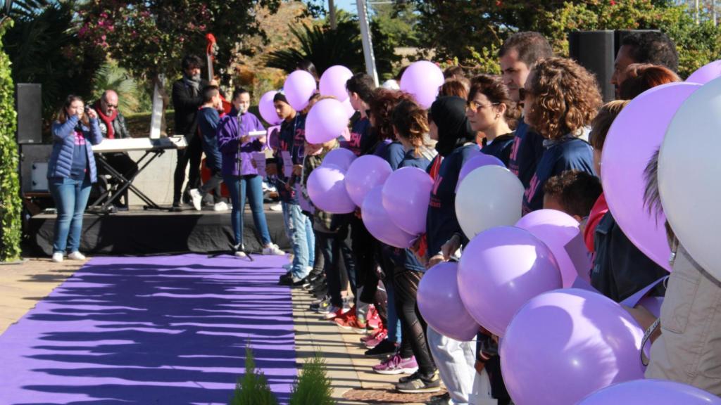 Homenaje a las víctimas.