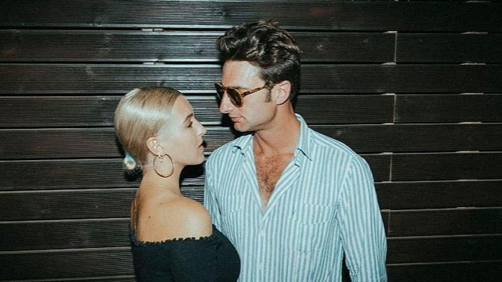 Alba Díaz Martín y Javier Calle en una imagen de su Instagram.