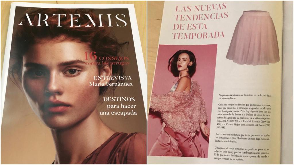 Las revistas se repartieron por diversos establecimientos de Dénia.