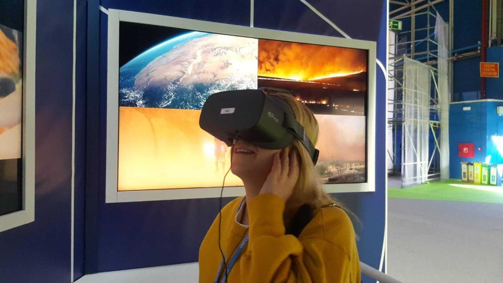 Una ciudad catastrófica a causa del clima a través de realidad virtual.