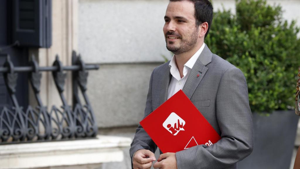 El líder de IU y diputado de Unidas Podemos, Alberto Garzón, en una imagen de archivo.