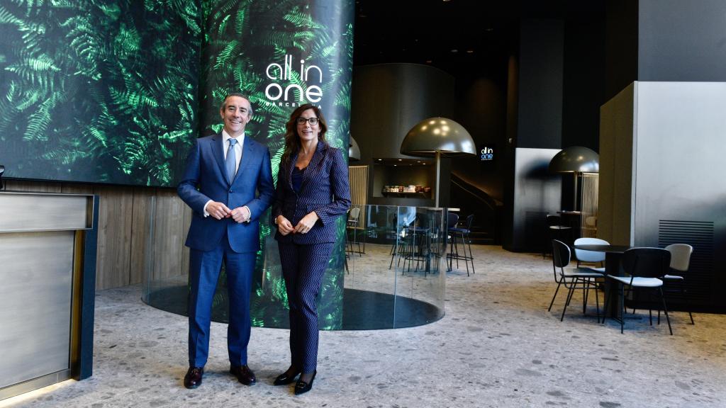 Juan Antonio Alcaraz  y María Alsina.