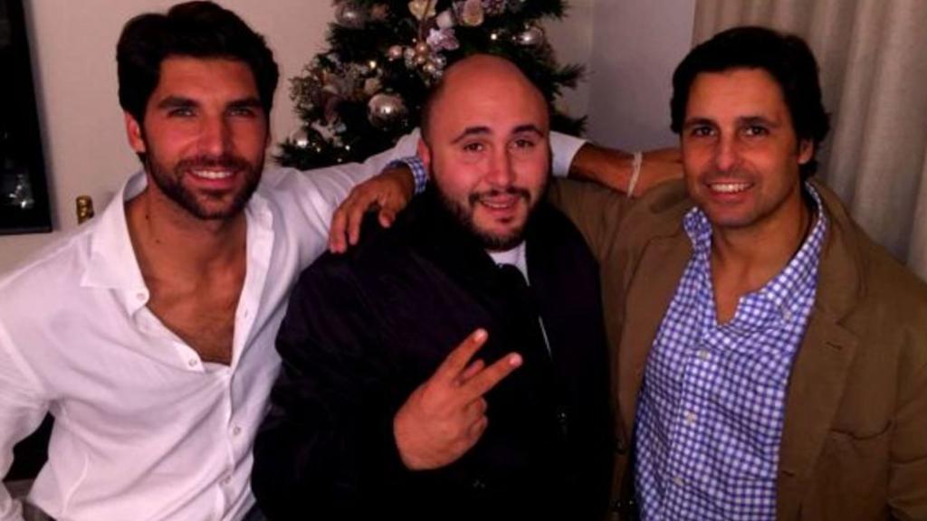 Cayetano, Kiko y Francisco.