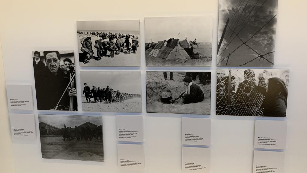 Fotografías de la Retirada tomadas por Robert Capa y Agustí Centelles.