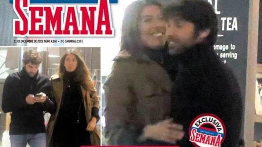 Portada de Semana en la que aparece Cayetano con su amiga en Londres