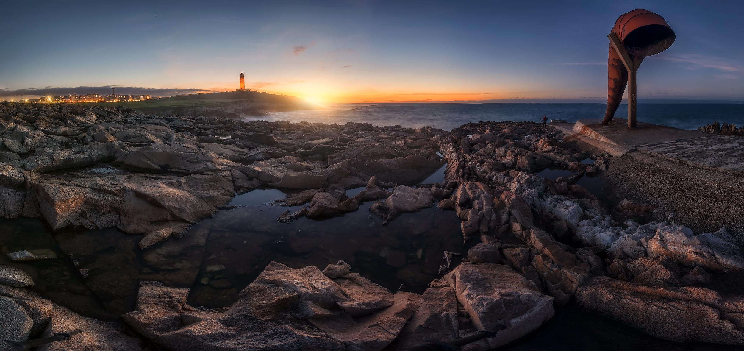 Panorámica de A Coruña