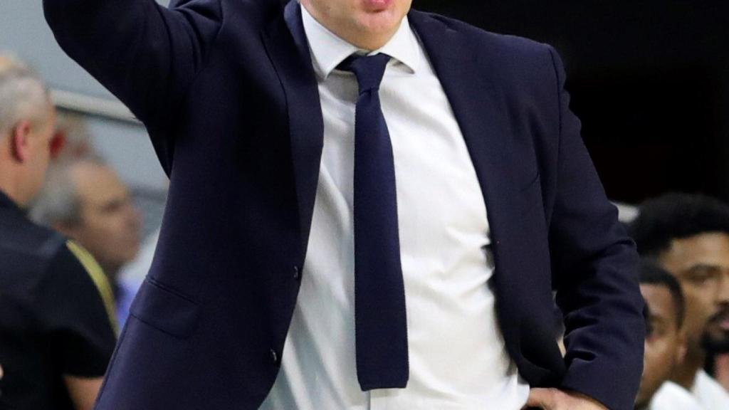 Pablo Laso ante el Valencia Basket