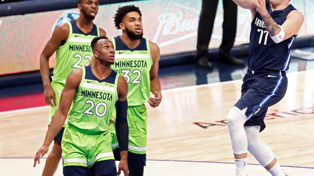 Doncic, contra los Timberwolves