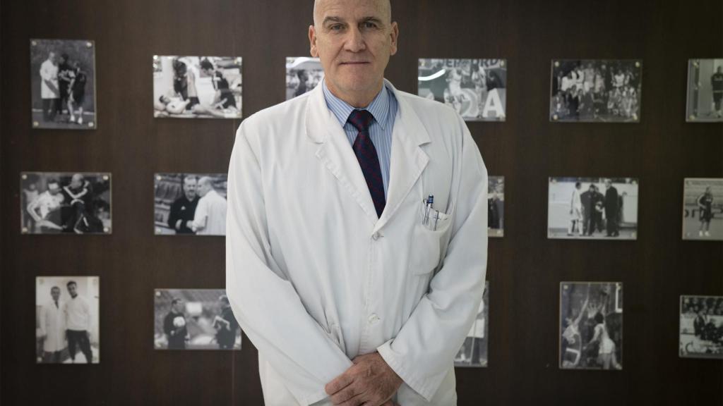 Alfonso del Corral, traumatólogo y exjugador de baloncesto del Real Madrid