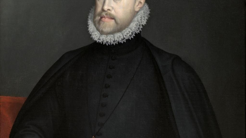 Felipe II. Retrato de Sofonisba Anguissola.