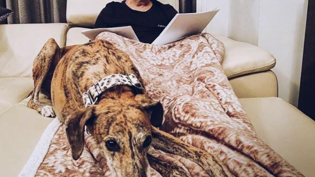 Jorge Javier, en su casa recuperándose de la segunda operación.