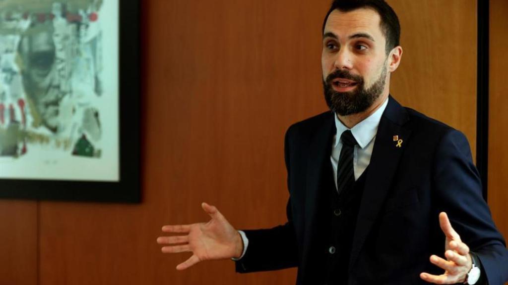 Roger Torrent, en entrevista a la Agencia Efe.