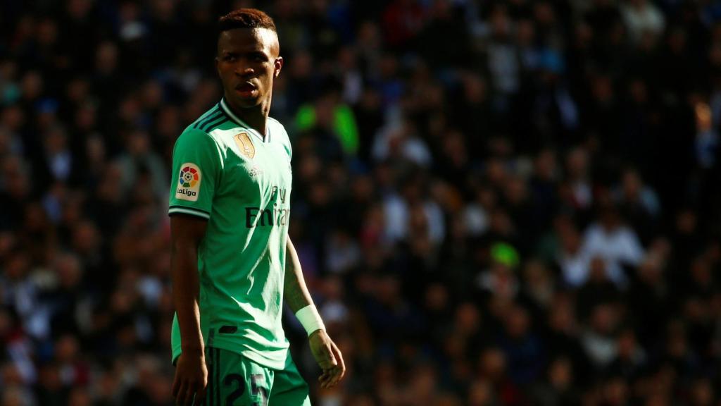 Vinicius Junior, durante el partido frente al Espanyol