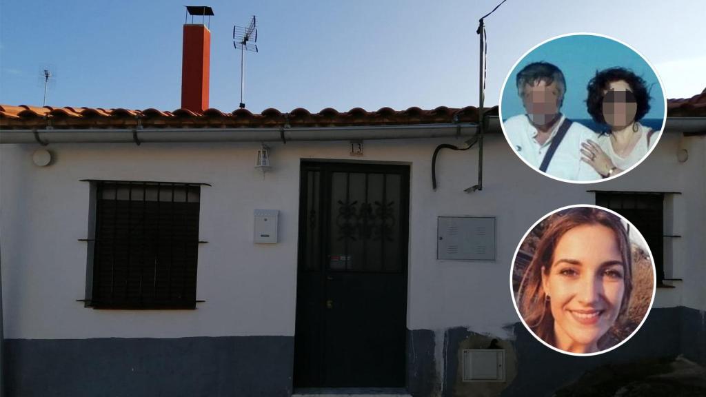 La casa en la que se instaló la víctima el año pasado a su llegada al pueblo onubense.