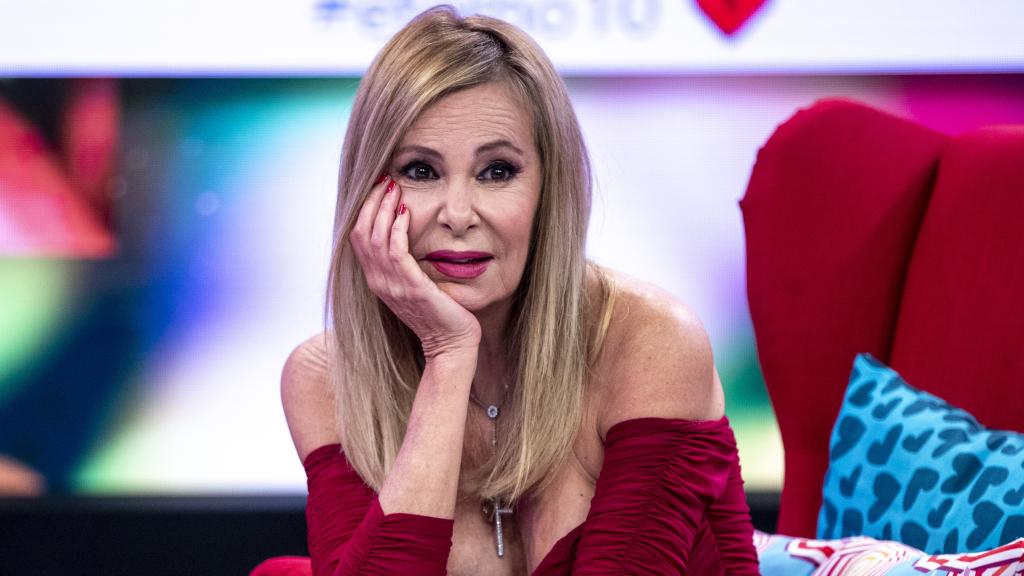 Ana García Obregón durante su última entrevista en televisión.