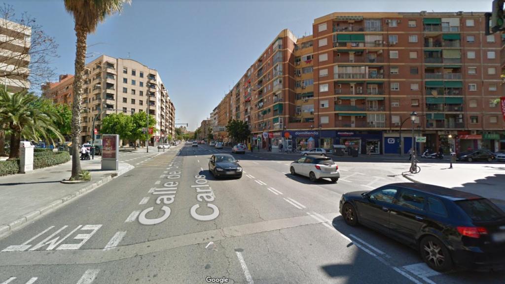 Los hechos se produjeron en la calle del Archiduque Carlos, en un lugar sin señalización.