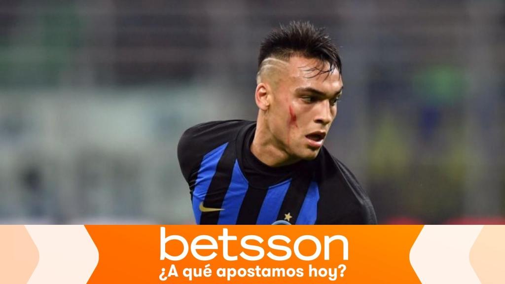Lautaro Martínez, en un partido del Inter de Milán