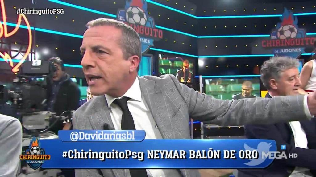 Cristóbal Soria, en El Chiringuito