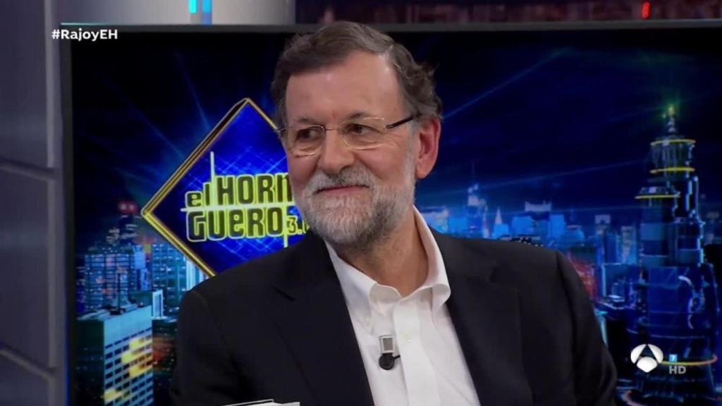 Mariano Rajoy, este martes en 'El Hormiguero'.