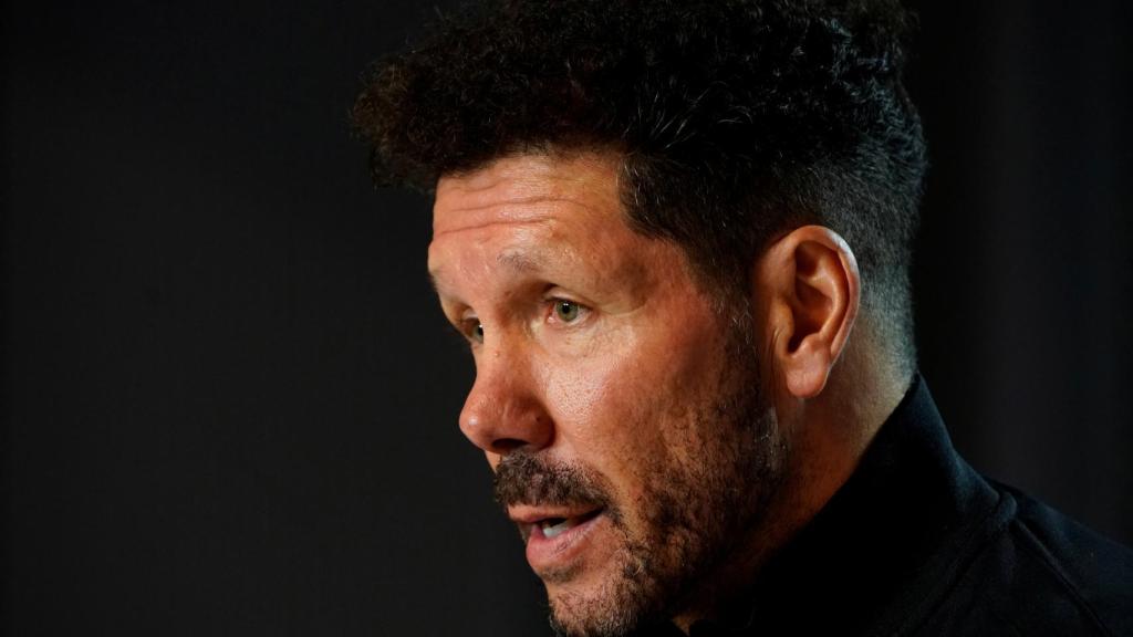 Simeone en rueda de prensa