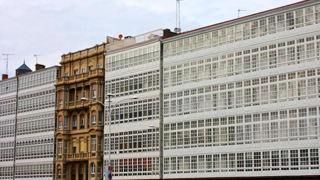 Las galerías de A Coruña y el diente de oro