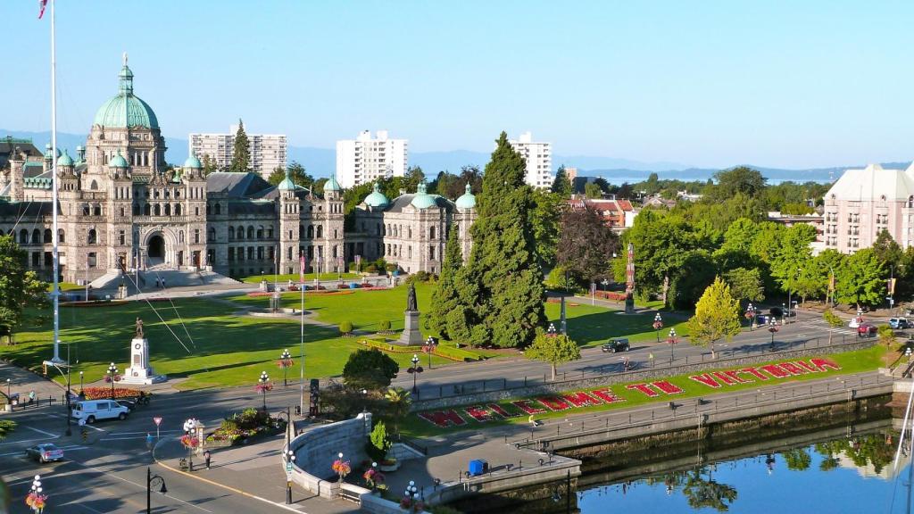 Victoria, la ciudad con mejor clima de Canadá.