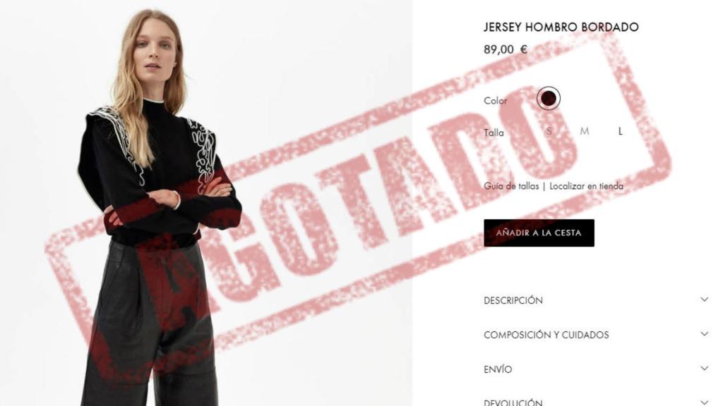 Montaje de JALEOS con el jersey que se ha agotado.