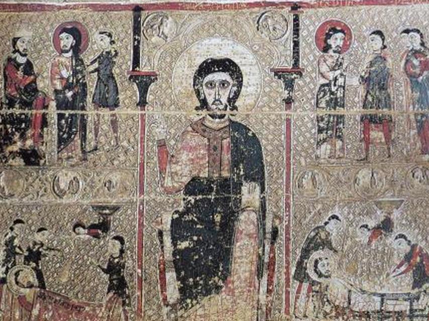 Frontal dedicado a San Vicente Tresserra.