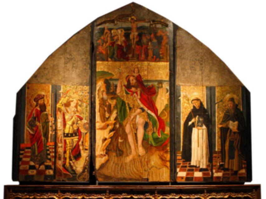 Retablo de San Cristóbal.
