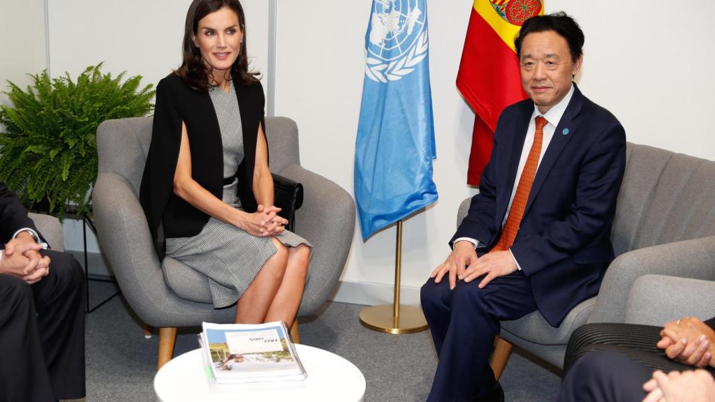 La reina Letizia en la COP25.