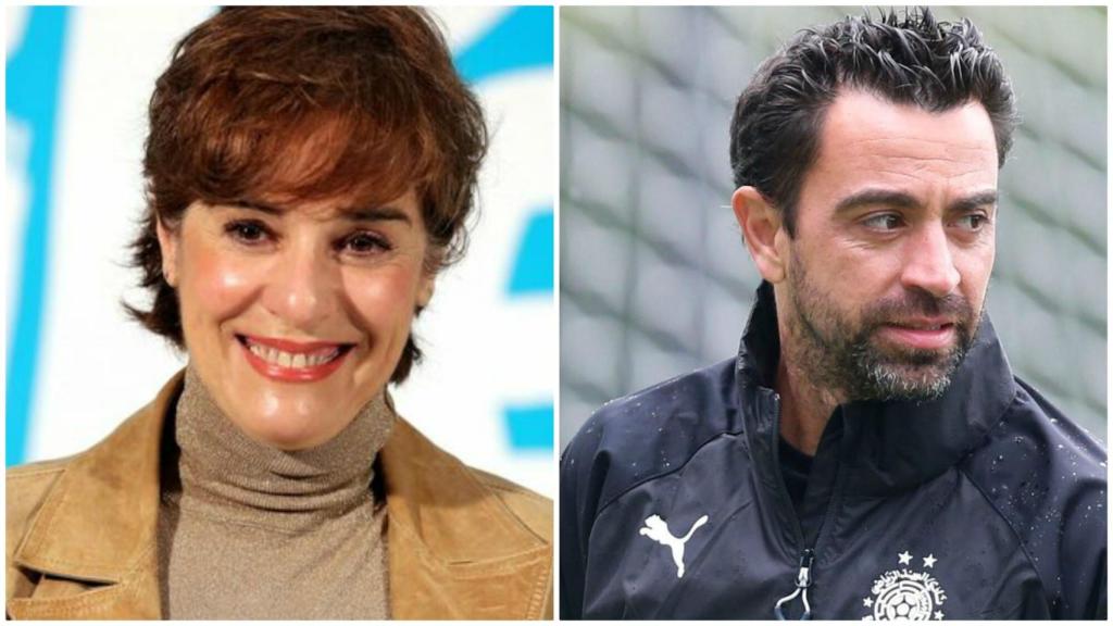 Anabel Alonso y Xavi Hernández