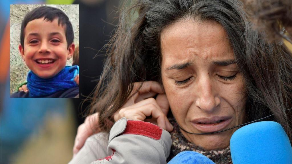 Patricia Ramírez y su hijo Gabriel Cruz.