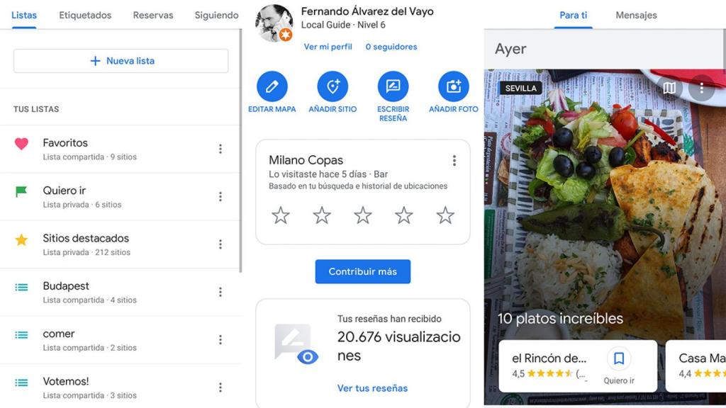 Google Maps rediseña su interfaz y elimina el menú lateral