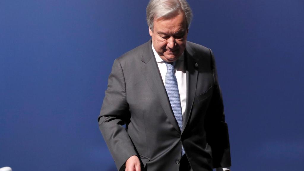 Guterres en la COP25.