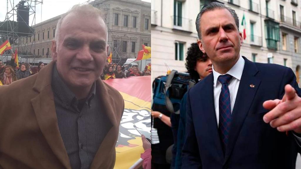 Argimiro Santos y Javier Ortega Smith.