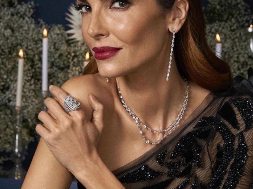 Eugenia Silvia durante la presentación de la nueva colección de Rabat.