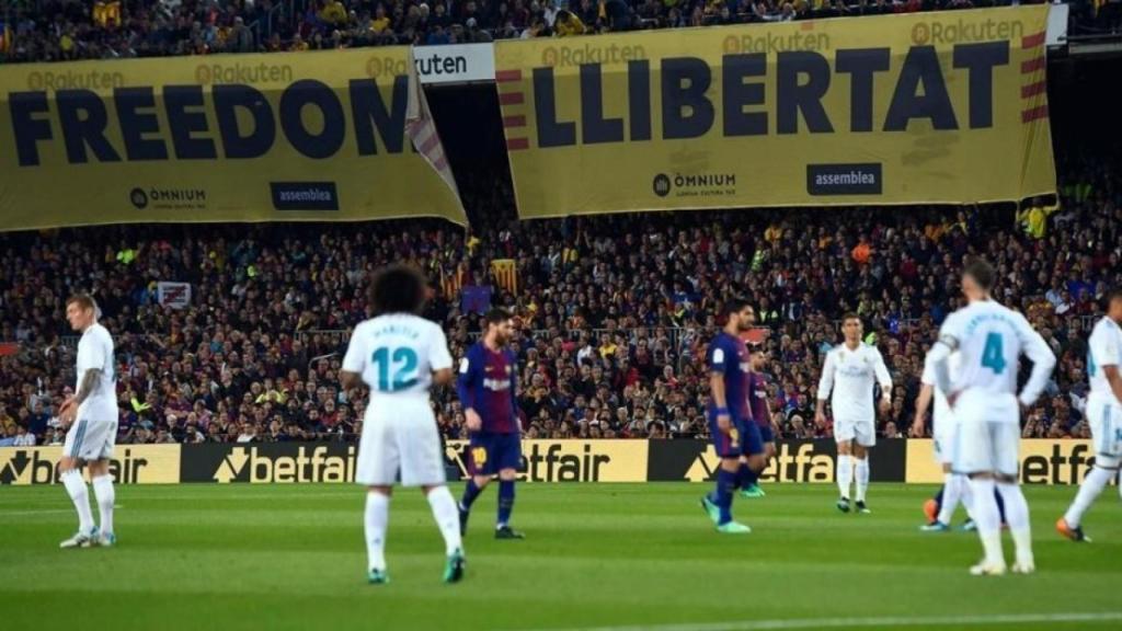 Imagen de archivo de un Clásico en el Camp Nou
