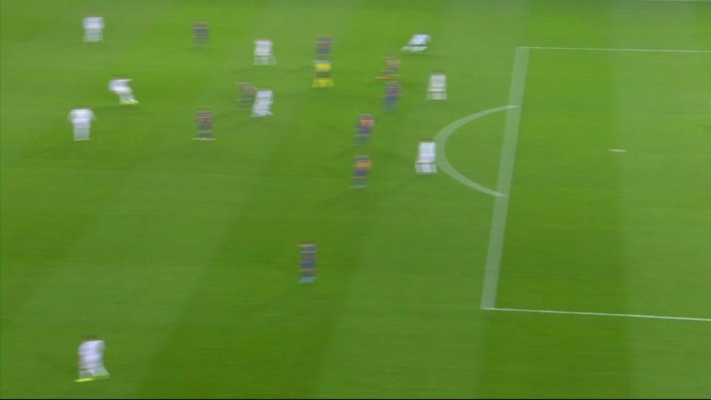 Gol anulado a Gareth Bale por fuera de juego previo