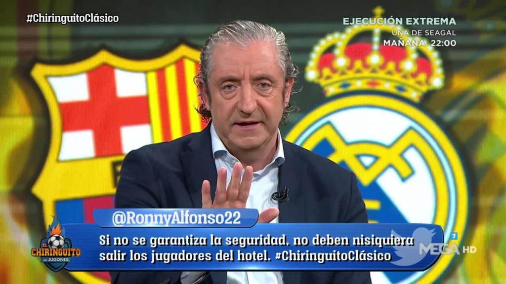 Pedrerol, en El Chiringuito