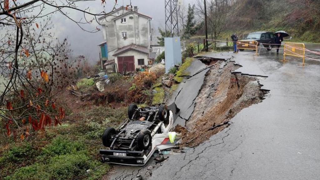'Elsa' destroza Asturias: al menos un muerto, inundaciones y varios cortes de carretera