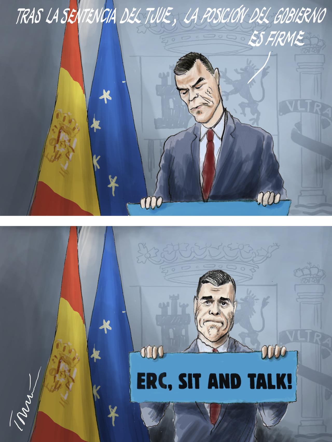 La firmeza de Sánchez