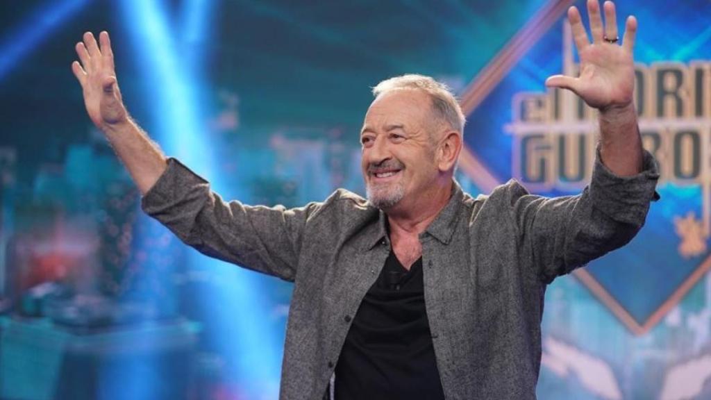 Arguiñano, en su entrada al plató de 'El Hormiguero'.