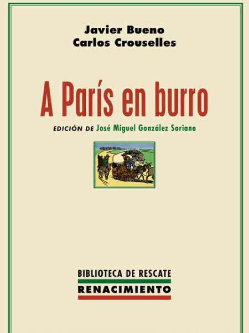 Portada de 'A París en burro'.