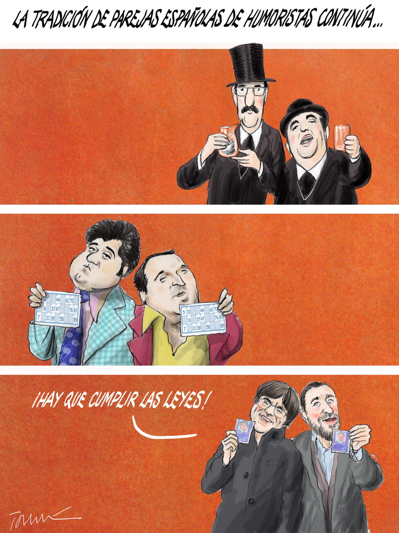 Parejas de humoristas