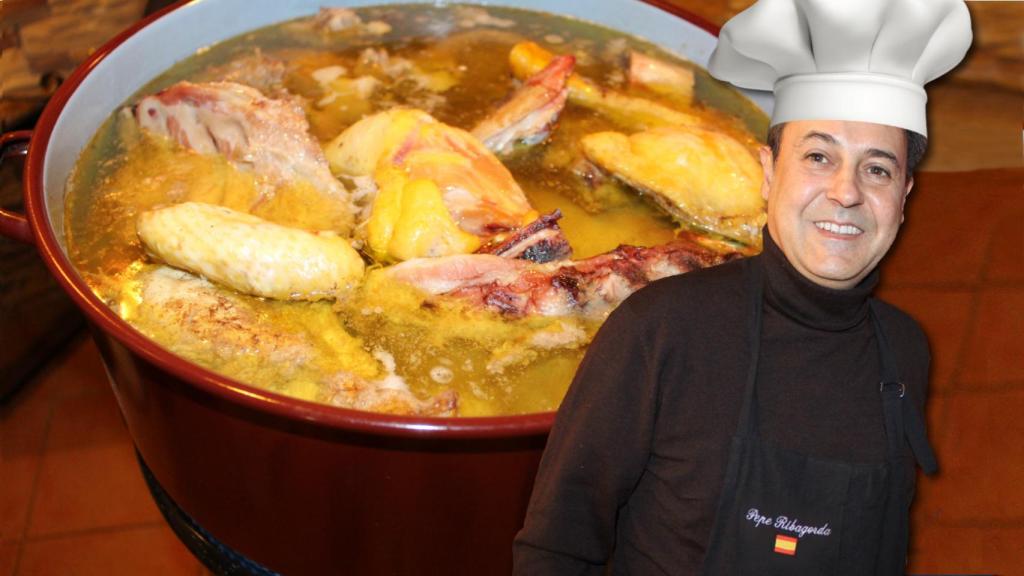 José Ribagorda, en un montaje de JALEOS.