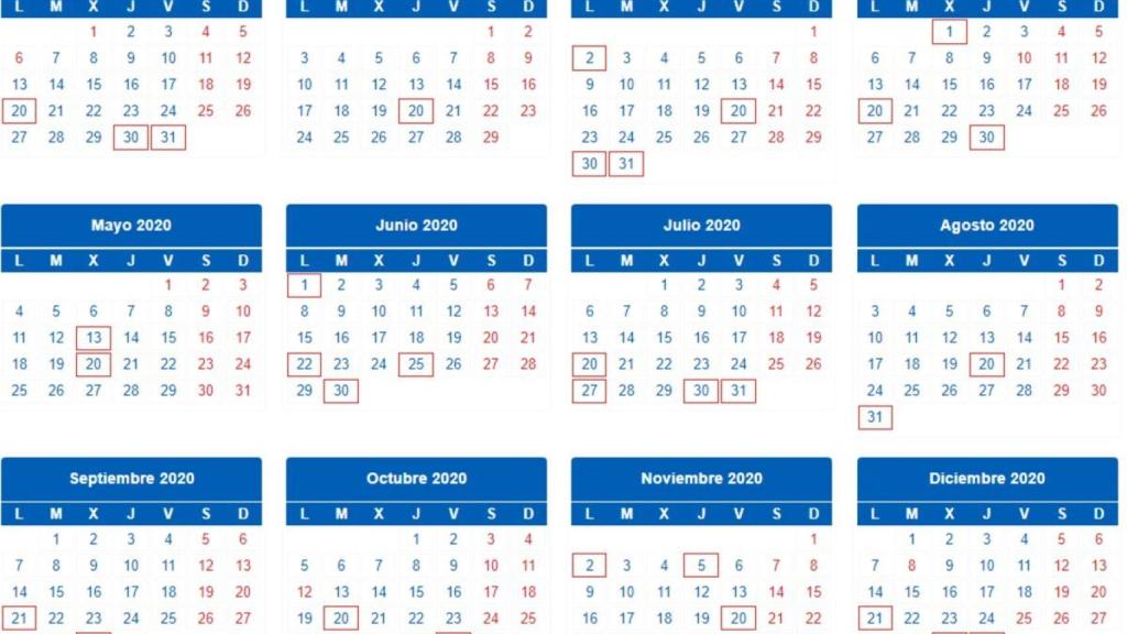 calendario2020