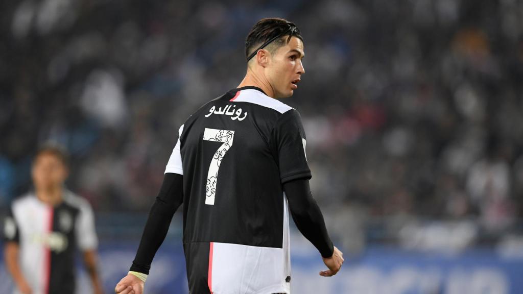 Cristiano Ronaldo ante la Lazio