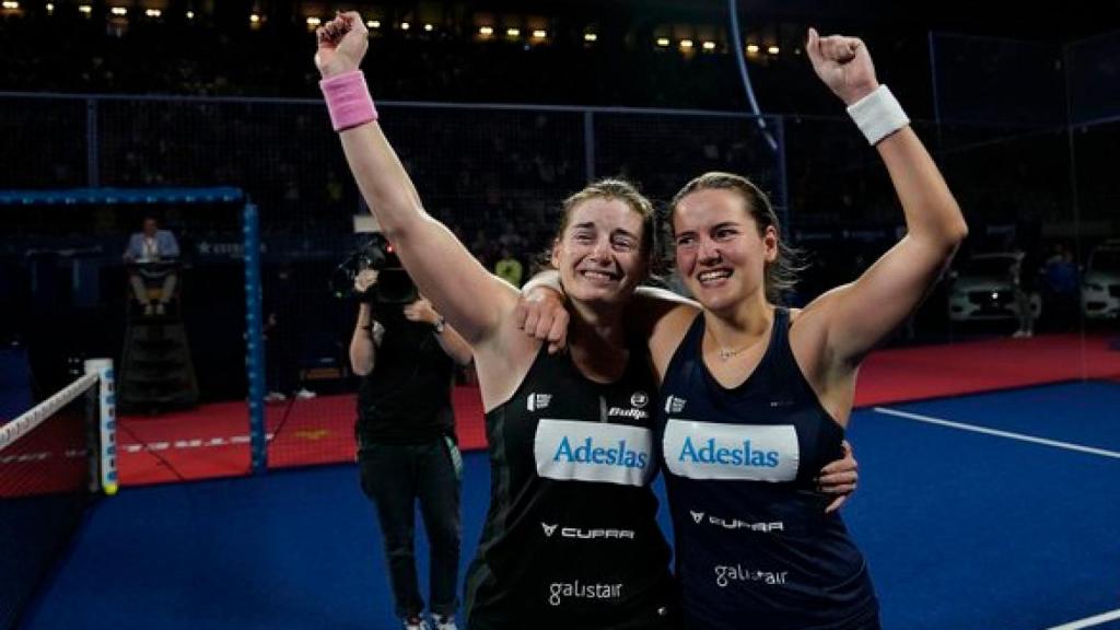 Alejandra Salazar y Ariana Sánchez, ganadoras del Masters Final del World Padel Tour