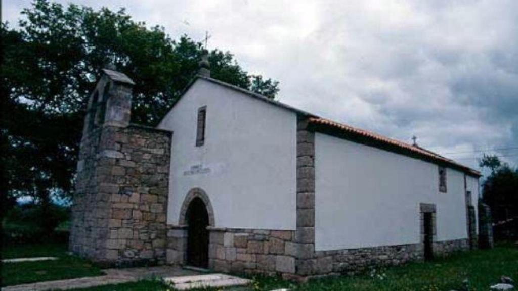 Iglesia de Fisteus, cercana a la vivienda afectada