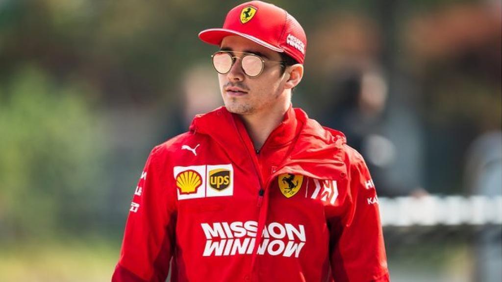 Charles Leclerc, durante un gran premio